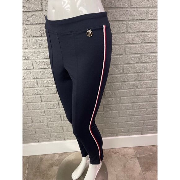 Tommy Hilfiger Navy Leggings Size S NWOT - Picture 3 of 8